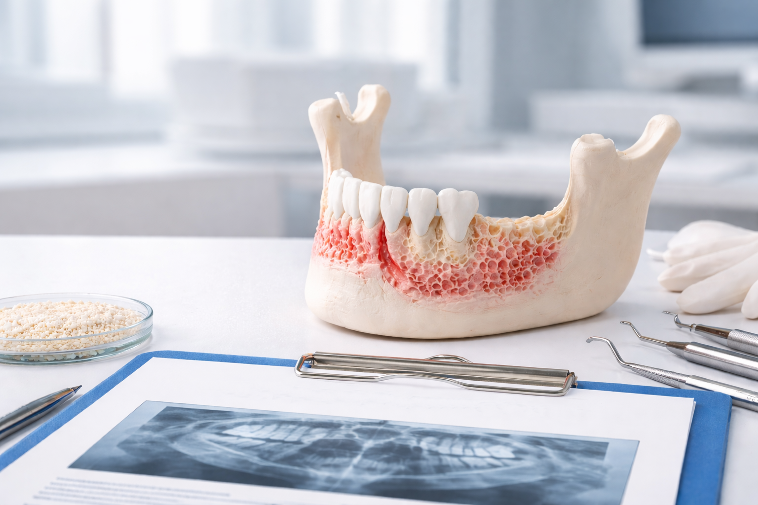 Атрофия костной ткани челюсти: причины, диагностика и современные методы восстановления